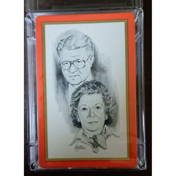 Joker Ice Skater Redislip Playing Cards Sealed Signed by Jon Arfstrom - Picture 1 of 4